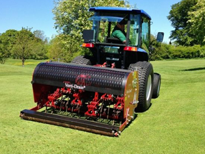 Verti Drain Tractor 2