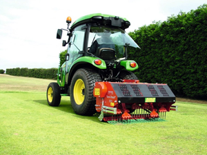 Verti Drain Tractor 1